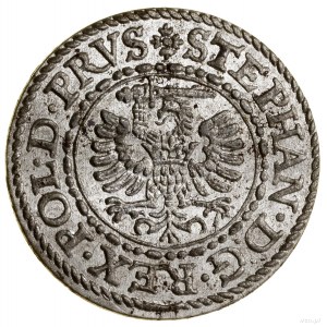 Szeląg, 1579, Gdańsk; CNG 128.I, Kop. 7426 (R), Kurp. (...