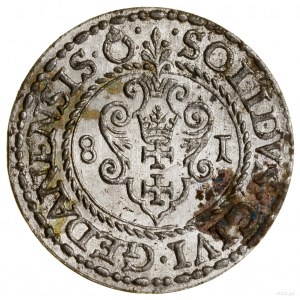 Szeląg, 1581, Gdaňsk; CNG 128.III, Kop. 7429 (R), Kurp....