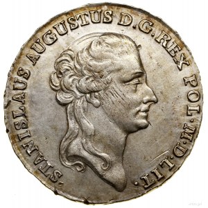 Półtalar, 1788, Warszawa; Aw: Głowa króla w prawo, woko...
