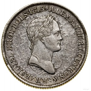 1 złoty, 1832, Warszawa; odmiana z małą głową cara; Bit...