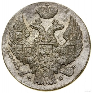10 groszy, 1839, Warszawa; Bitkin 1181 (R), Plage 103, ...