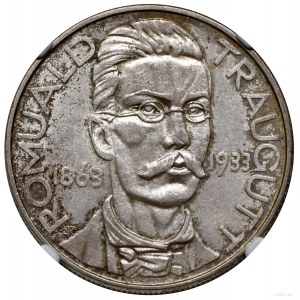 10 Zloty, 1933, Warschau; Romuald Traugutt - 70...
