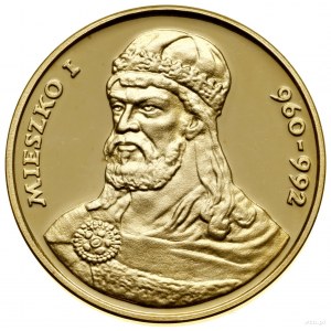 2,000 gold, 1979, Warsaw; Mieszko I (960-992); Fr....