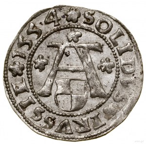 Szeląg, 1554, Królewiec; Kop. 3765 (R2), Slg. Marienbur...
