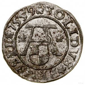 Szeląg, 1559, Królewiec; Kop. 3769 (R), Slg. Marienburg...