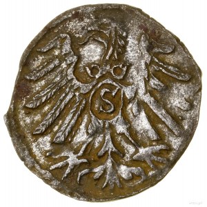 Denar, 1558, Królewiec; H-Cz. 8694 (R5), Kop. 3753 (R5)...