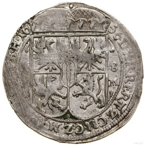 Ort, 1656, Królewiec; odmiana z nominałem 1 - 8 i liter...