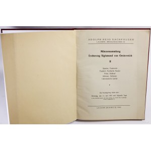 Zestaw dwóch katalogów firmy Adolph Hess Nachfolger: 1)...