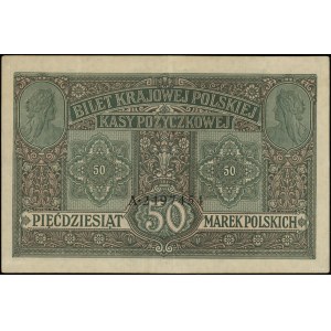 50 marek polskich; 9.12.1916; „Jenerał”, seria A, numer...