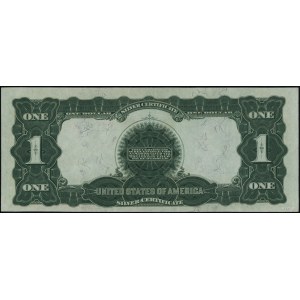 1 dolar, 1899; seria B 2112246 B, niebieska pieczęć, po...