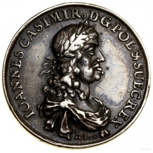 medal z okazji zawarcia pokoju w Oliwie, 1660, autorstw...