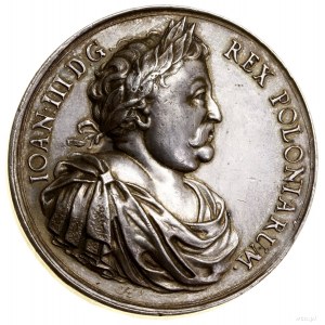 Medaila na pamiatku víťazstva pri Viedni v roku 1683 od autora...