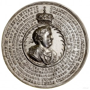 A medal commemorating the formation of the anti-Turkish Holy League...