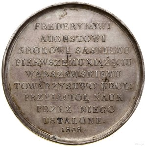Medal na pamiątkę utworzenia Towarzystwa Przyjaciół Nau...