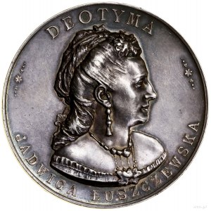 Medal pamiątkowy dedykowany Jadwidze „Deotymie” Łuszcze...