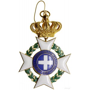 Komandérský kříž Řádu Spasitele; maltézský kříž, v...