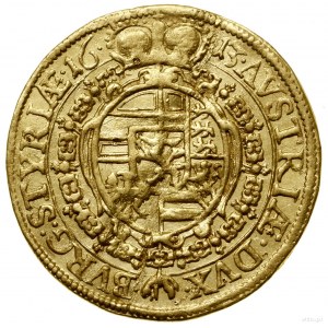 Dukat, 1613, Graz; Aw: Postać władcy trzymającego berło...