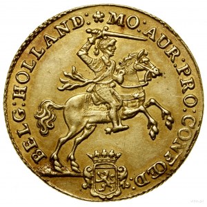 14 guilders, 1763; Av: Knight holding sword, on horseback....