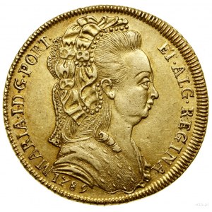 4 escudos (1 pecca), 1789, Lisabon; Fr. 116, KM 299; zlato...