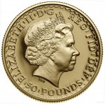 Britannia gold coin set, dated 1998, London; in ...