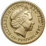 Sada zlatých mincí Britannia, 1998, Londýn; v ...