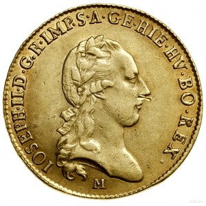 Sovrano (Herrscher), 1786 M, Mailand; mit Münzzeichen...