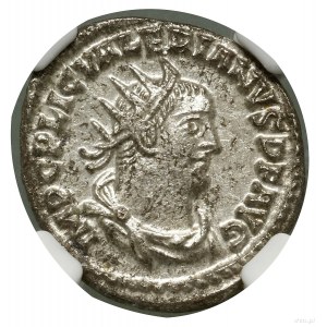 Antoninian bilonowy, (255-256), Samosata; Aw: Popiersie...