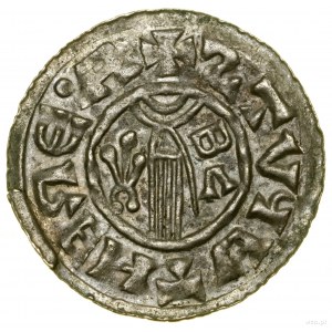 Bavarian type denarius, (ca. 1003-1004), Prague (?); Av:....