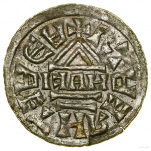 Bavarian type denarius, (ca. 1003-1004), Prague (?); Av:....