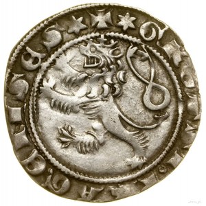 Prager Pfennig, (1310-1346), Kutná Hora; Av: Crown, + IO...