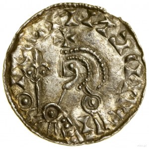 Denar, (1047-1075), Viborg; Av: Büste nach links, über n...