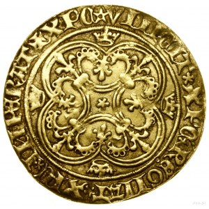 Écu d'or à la couronne, (po 1389), Troyes; Av: Ukoronow....