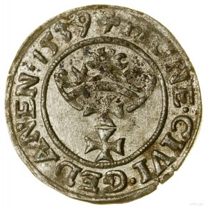 Sheląg, 1539, Gdansk; date written in large numbers, in l...