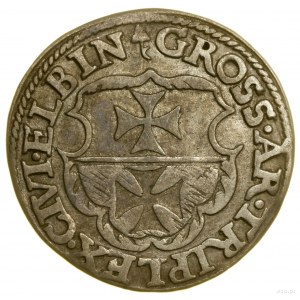 Trojak, 1539, Elbląg; in the obverse legend ELBIN; Białk.-...