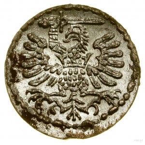 Denar, 1580, Gdańsk; CNG 126, Kop. 7415 (R4), Kurp. (15...