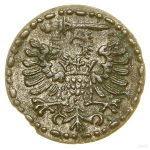 Denar, 1585, Gdańsk; CNG 126.VII, Kop. 7423 (R3), Kurp....