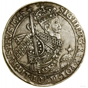 Thaler, 16..., Bydgoszcz; Av: Half-figure of king with sash of command....