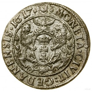 Ort, 1617, Danzig; with a colon and four dots on the co...