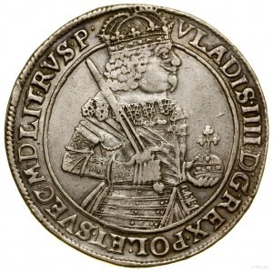 Talar, 1642, Toruń; Aw: Półpostać króla trzymającego mi...