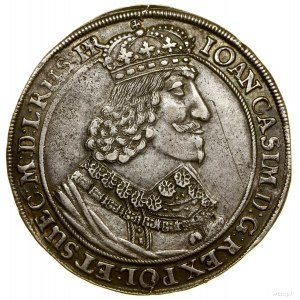 Thaler, 1649, Gdansk; Av: Bust of the ruler to the right, IOAN....