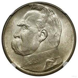 10 złotych, 1939, Warszawa; Józef Piłsudski; Kop. 3008,...