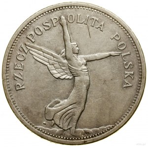 5 gold, 1932, Warsaw; Nike; Kop. 2947 (R6), Parchi...