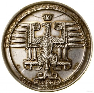 100 złotych, 1925, Warszawa; Mikołaj Kopernik (projektu...