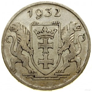 FALS ! 5 guldenów, 1932, Berlin; Żuraw portowy