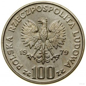 100 złotych, 1979, Warszawa; Ochrona Środowiska - Ryś (...