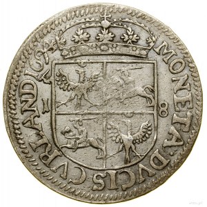 Ort, 1694, Mitawa; Variante mit vollem Datum im Rand; H-Cz. ...