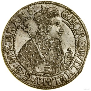 Ort, 1622, Królewiec; popiersie w płaszczu elektorskim ...