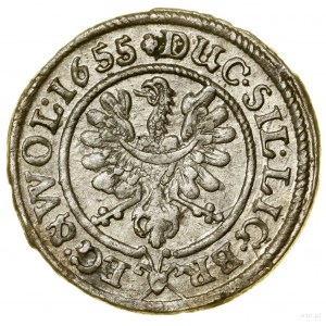 3 krajcary, 1655, Brzeg; E.-M. 144, F.u.S. 1741, Grando...