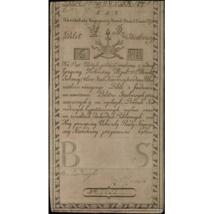 5 polnische Zloty, 8.06.1794; Serie N.A.2, Nummerierung 7...