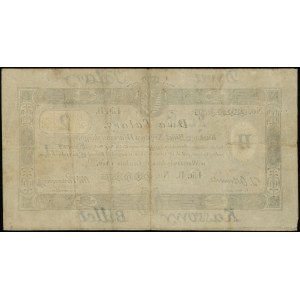 2 thalers, 1.12.1810; commissioner's signature: Thomas Adam Ostr...